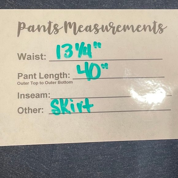 Two Piece Blue Max Studio Skirt and Top - Picture 13 of 13